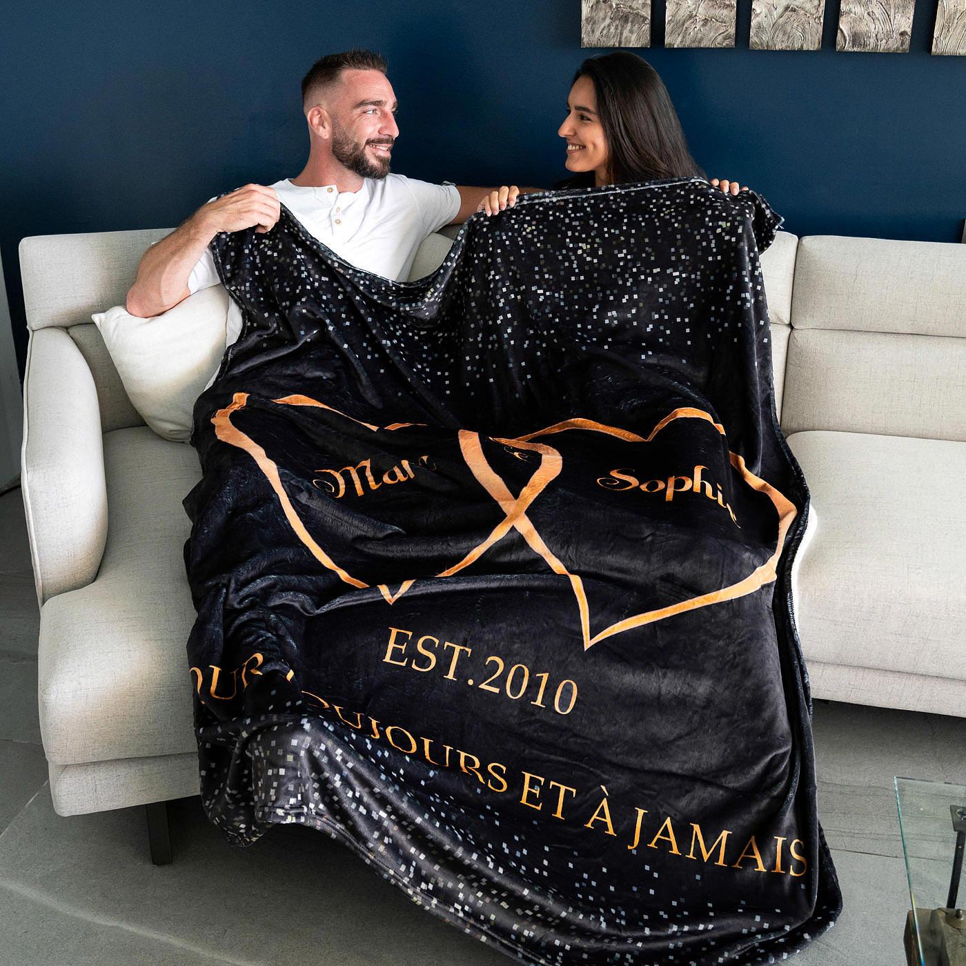 Personalized blanket - You &amp; Me