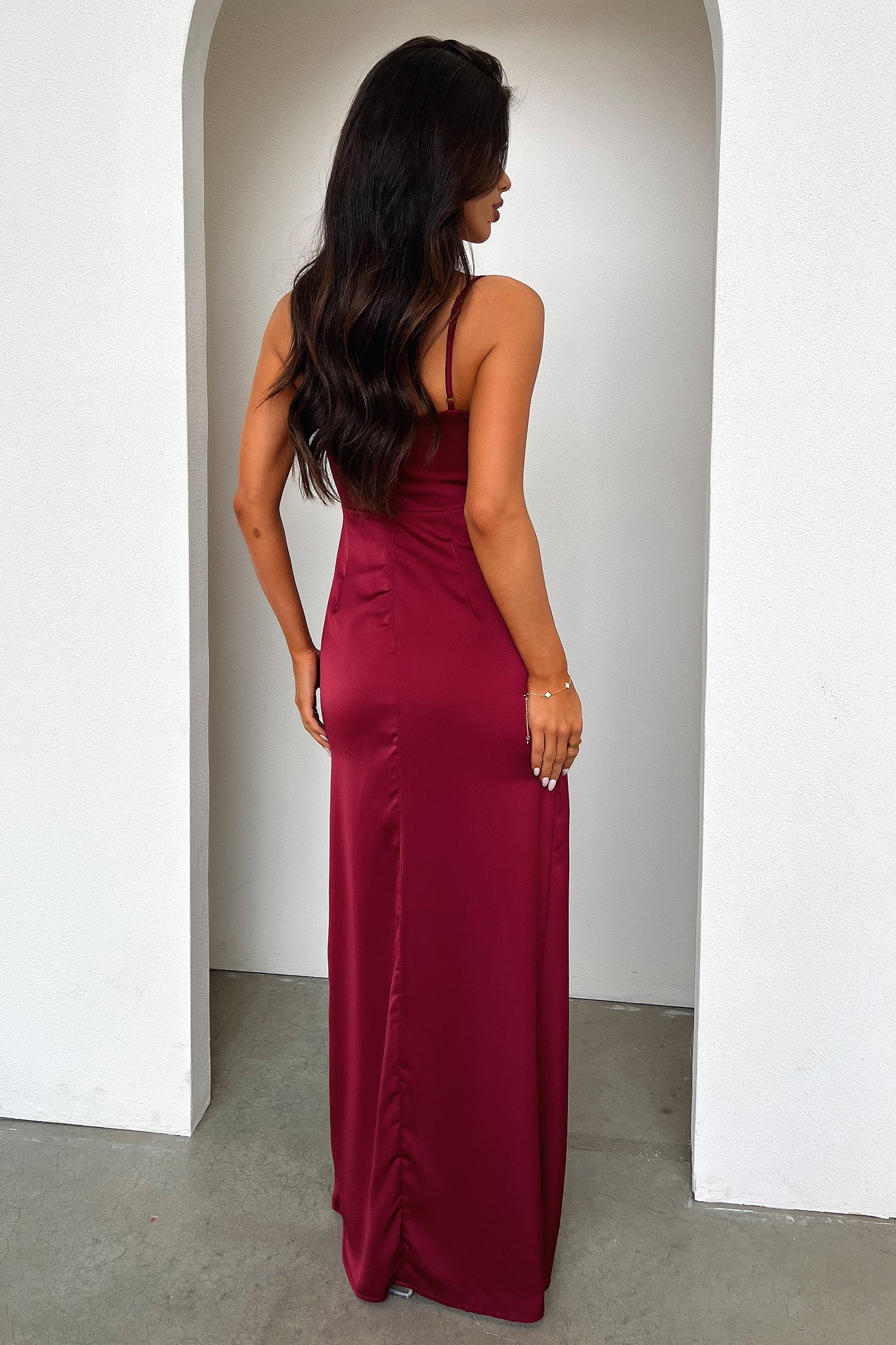 Robe Aiana - Bordeaux