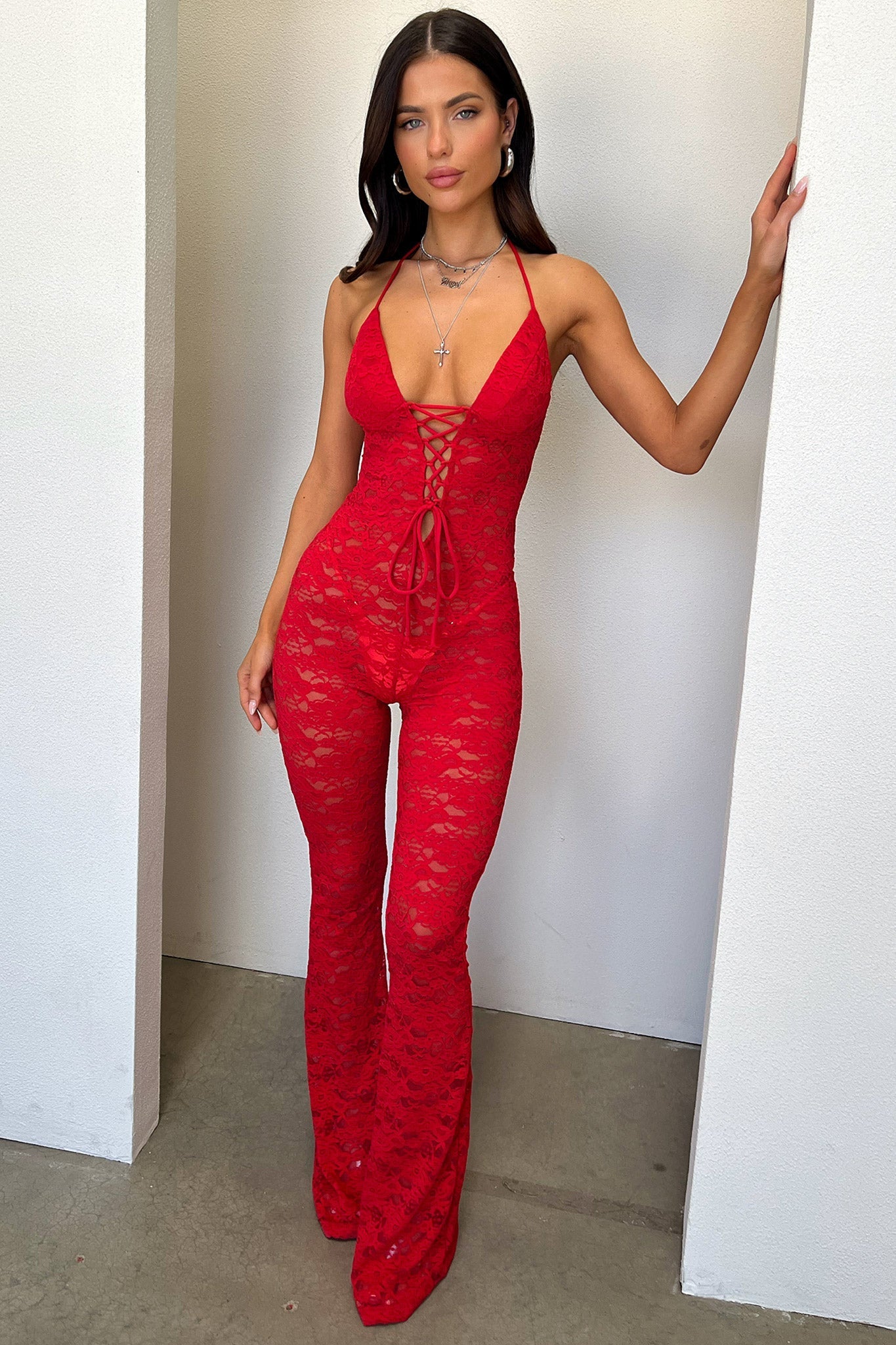 Jumpsuit Alfonzo - Rouge