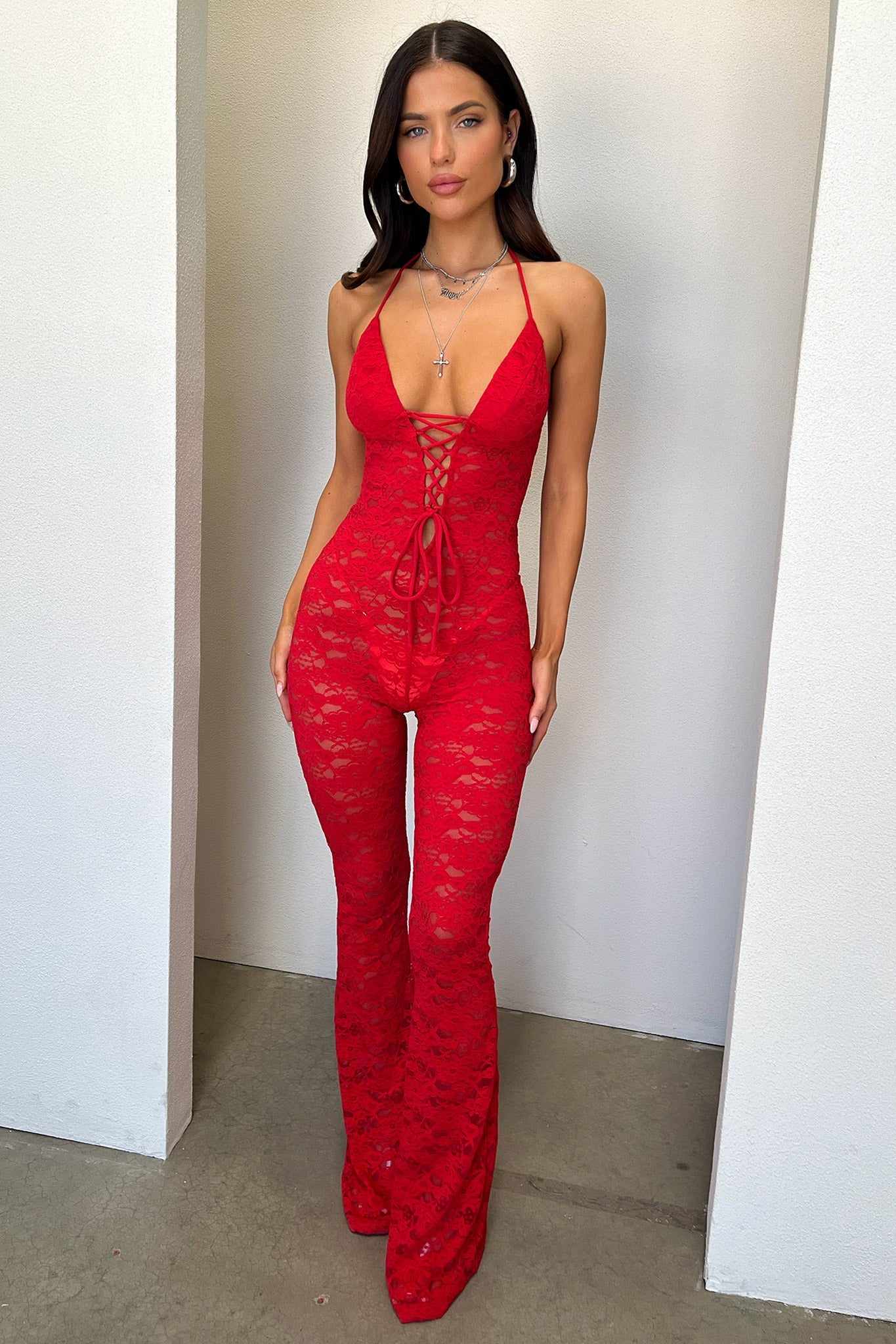 Jumpsuit Alfonzo - Rouge