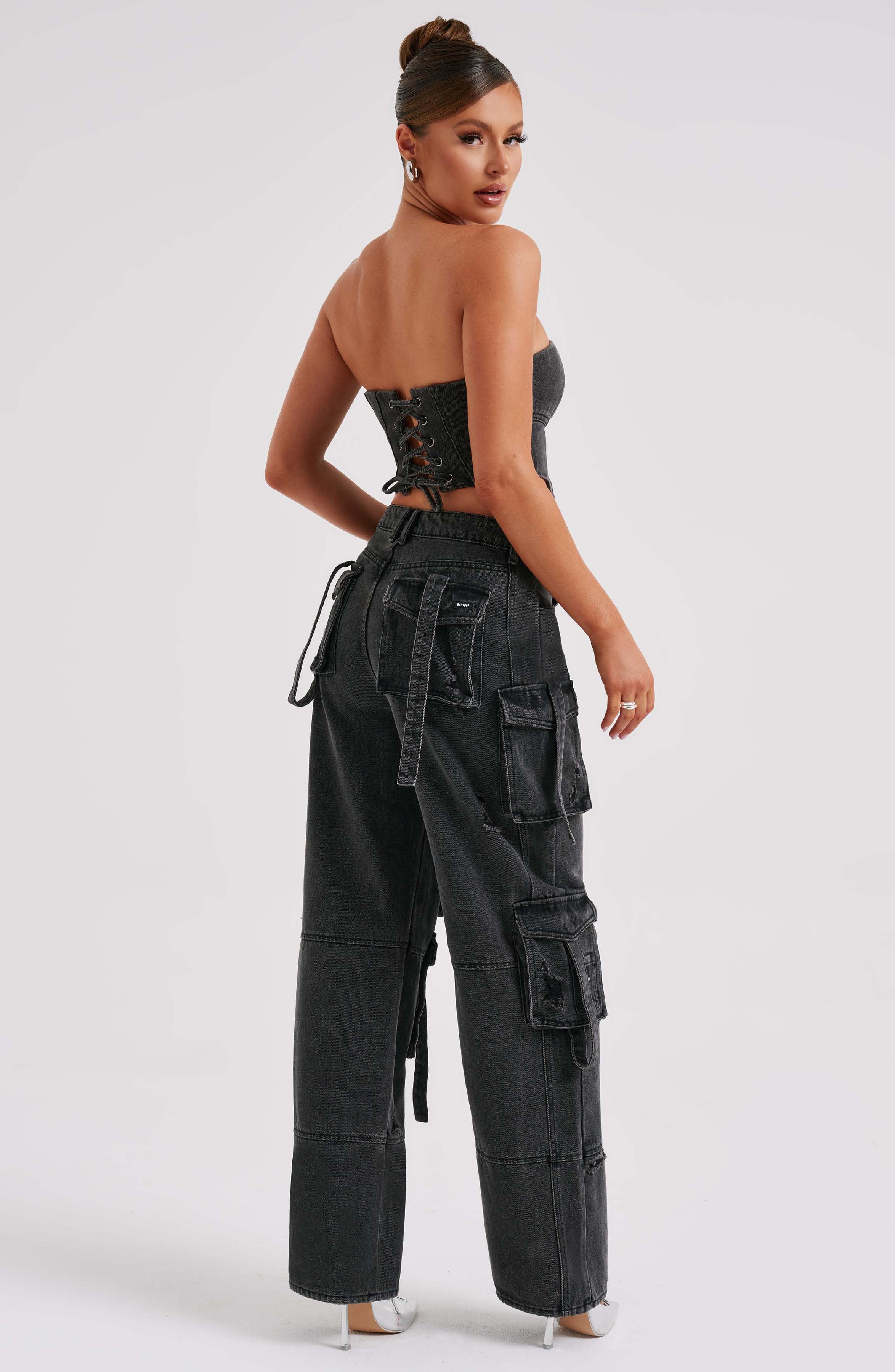 Brooklyn Cargo Pants - Black