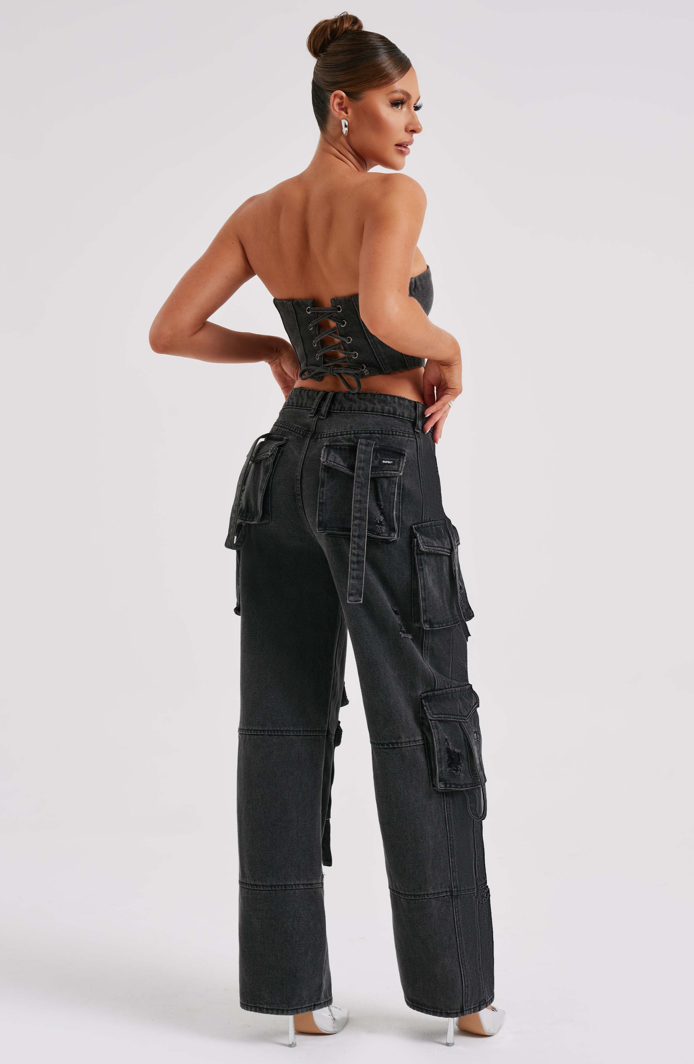 Brooklyn Cargo Pants - Black