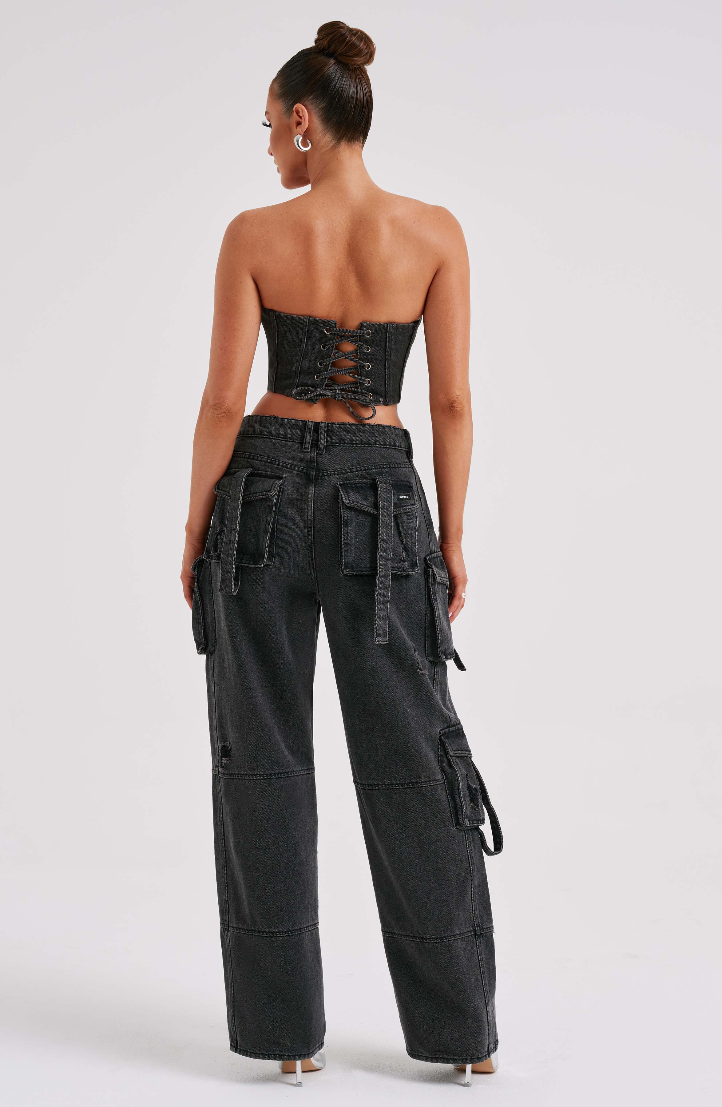 Brooklyn Cargo Pants - Black