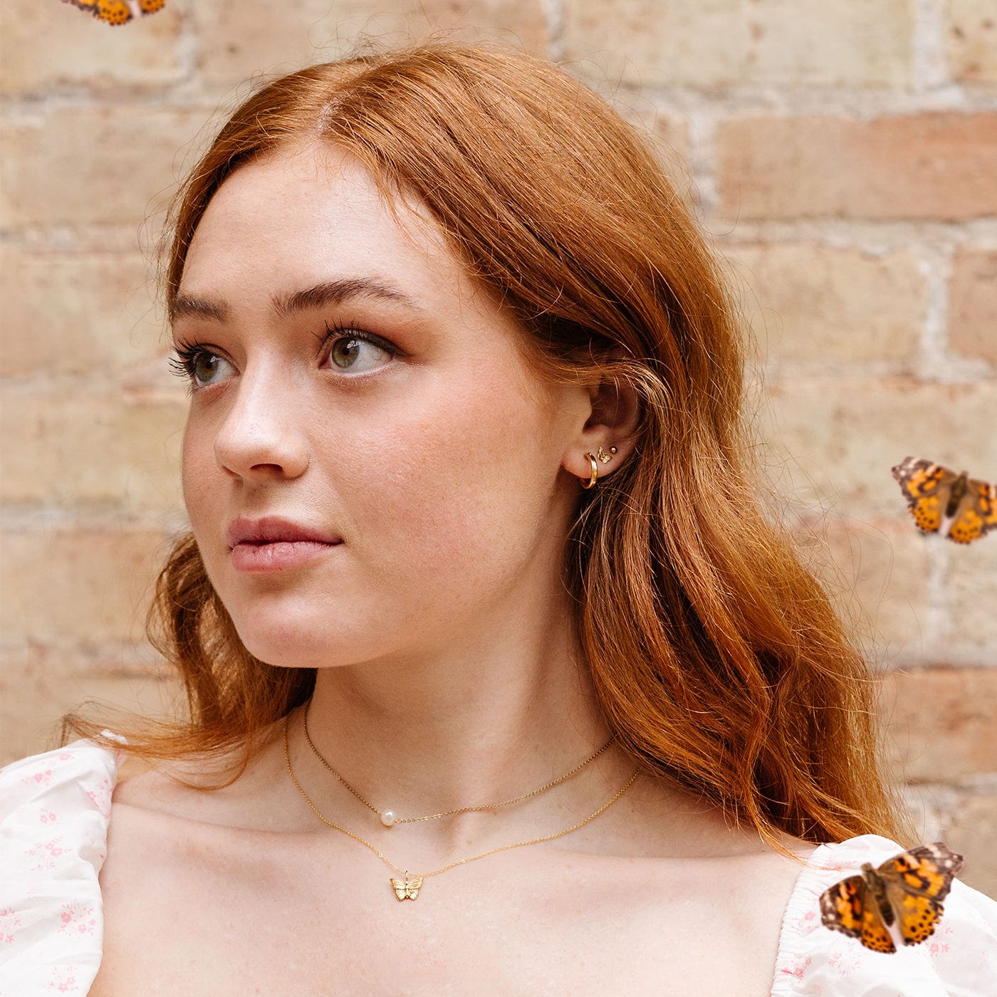 Butterfly earrings