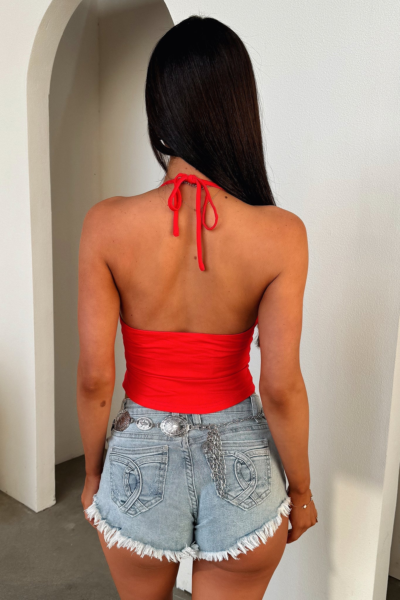 Crop Calison - Red