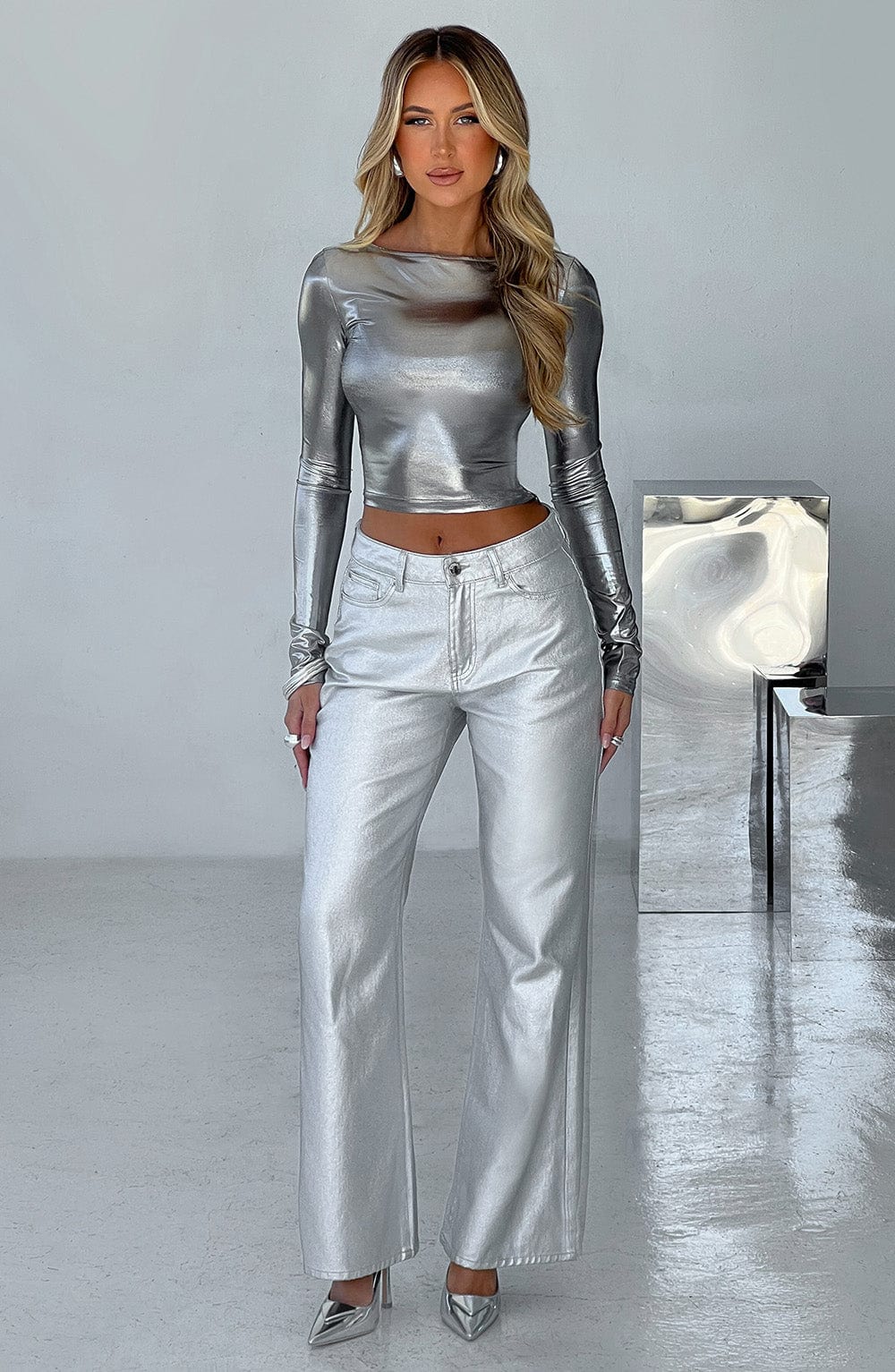 Pantalon Cassidy - Argent