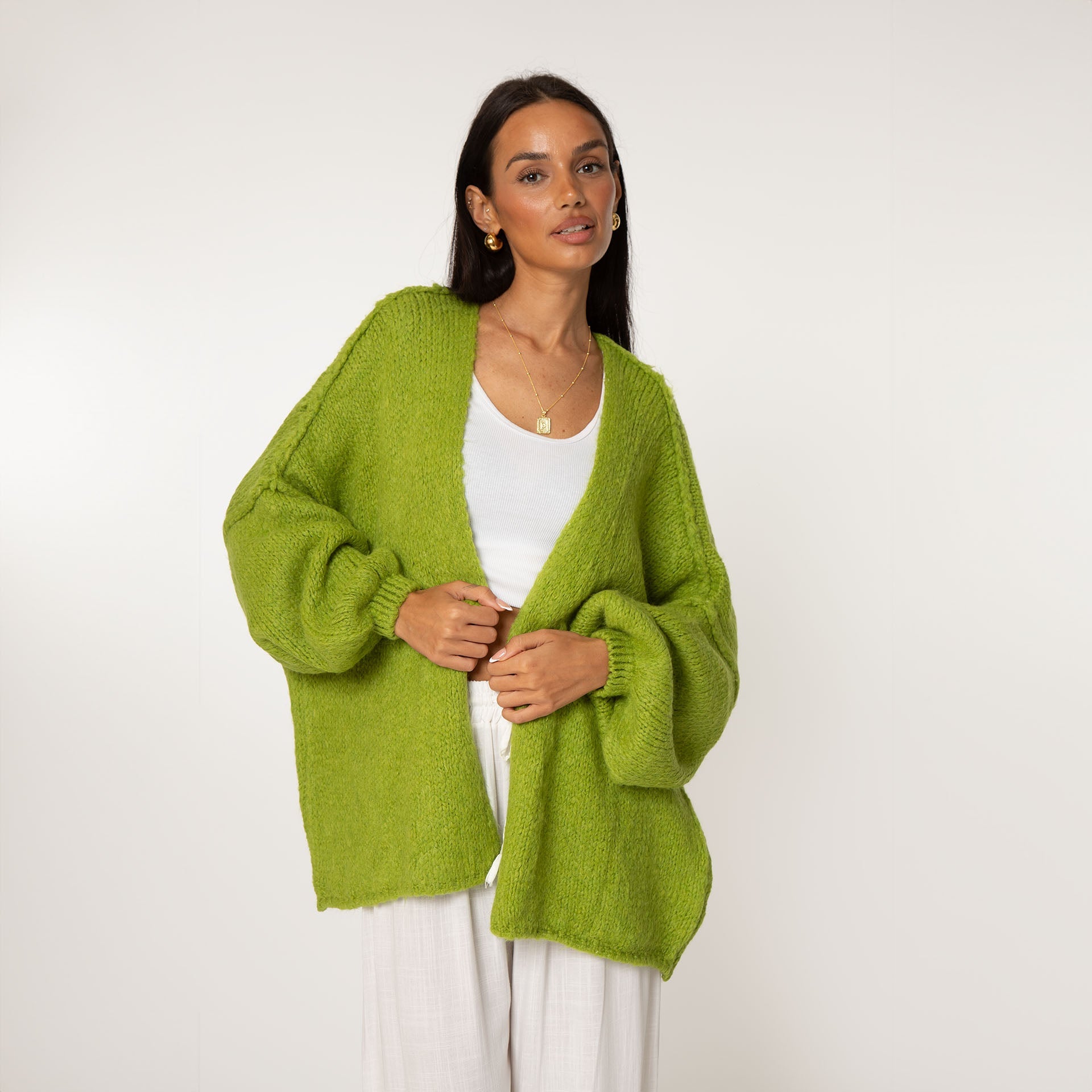 Cardigan oversize décontracté