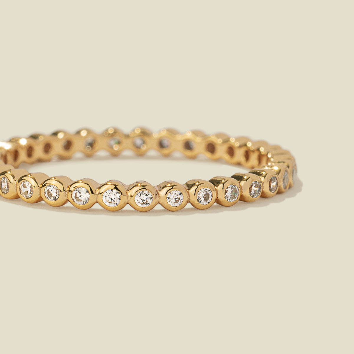 CZ Poppy Eternity Ring