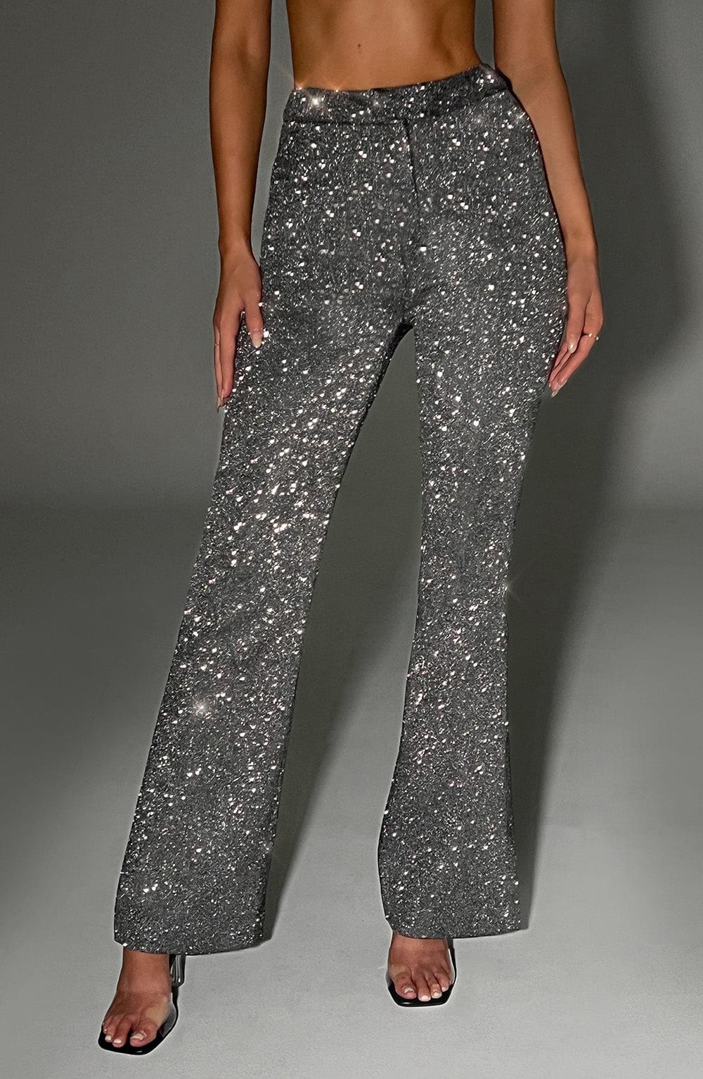 Glacia Pant - Grey Sparkle