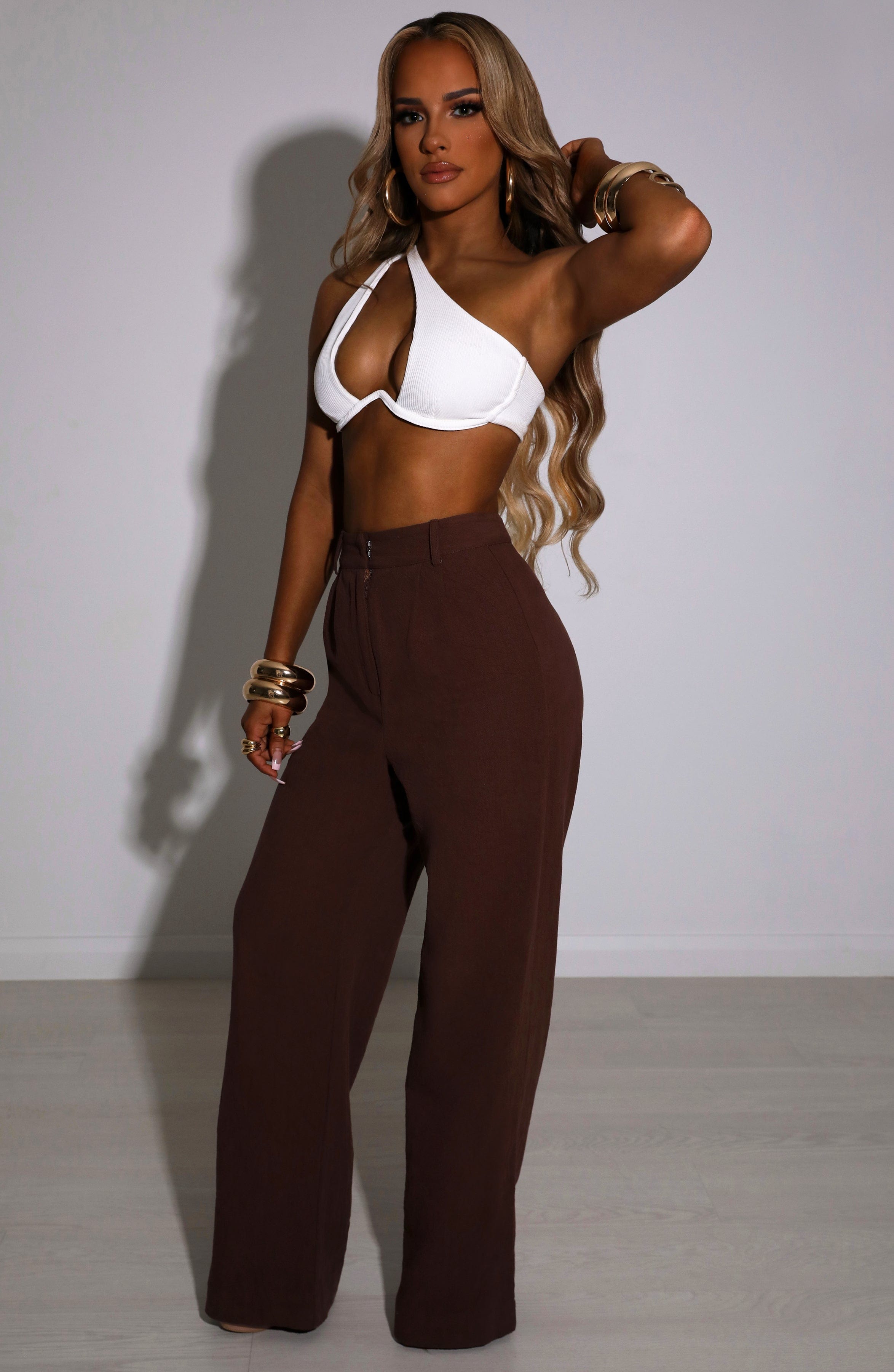 Pantalon Jadae - Chocolat