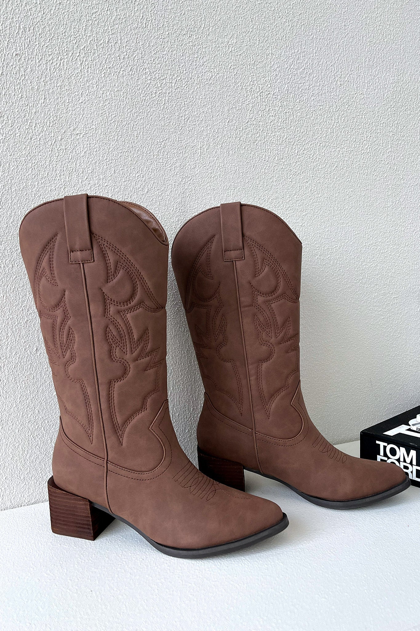 Bottes de cowboy Jagger - Cacao