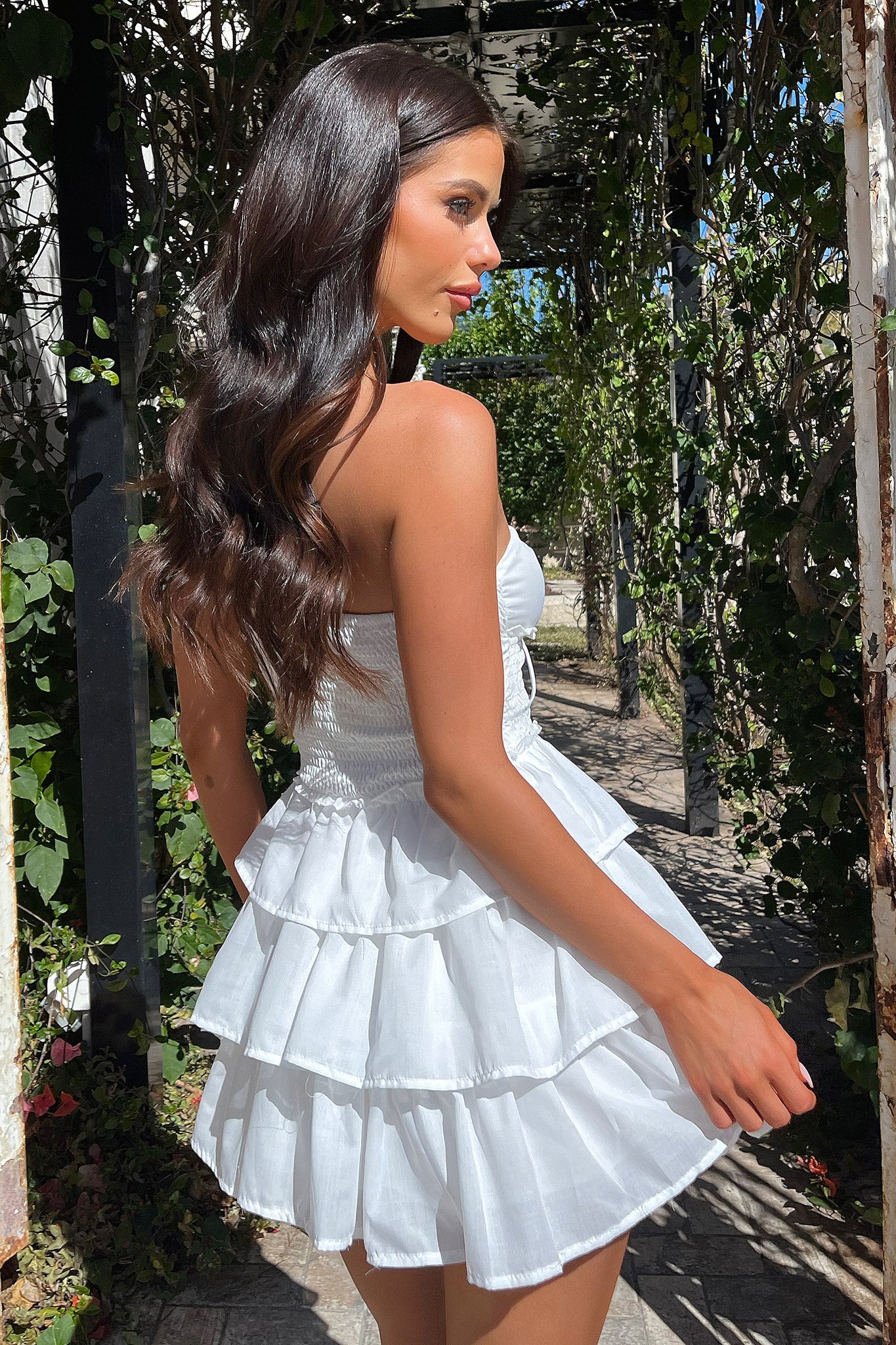 Janine dress - White