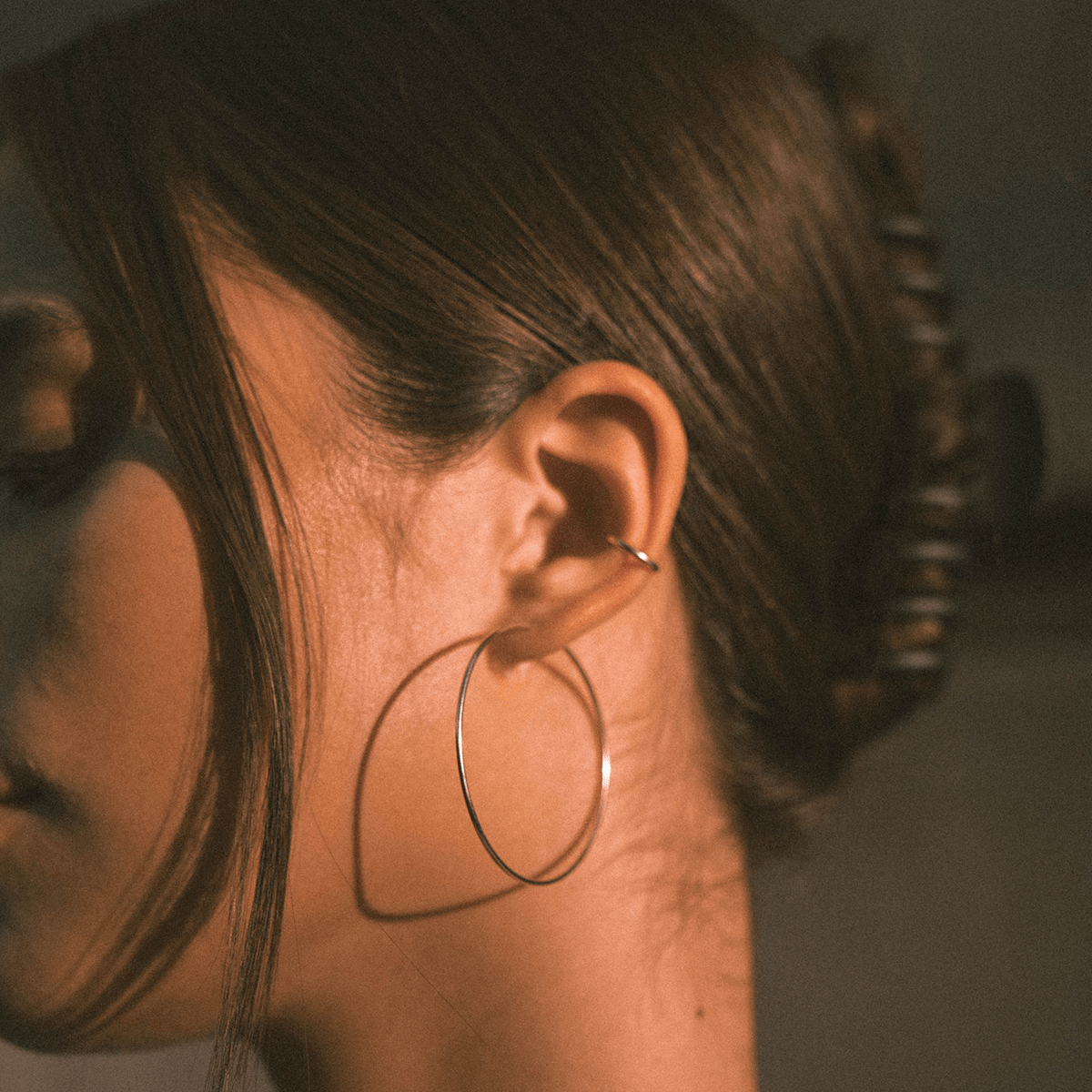 Rounded Chandelier Ear Cuff - Unique