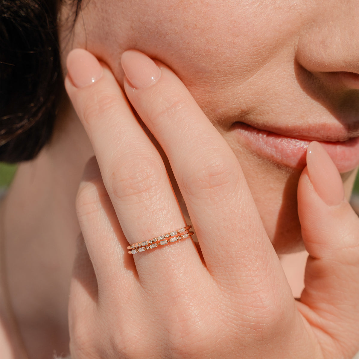 Morse Code Mom Ring