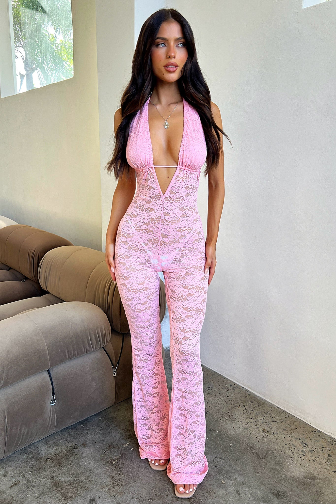 Jumpsuit Nayla - Rose bébé