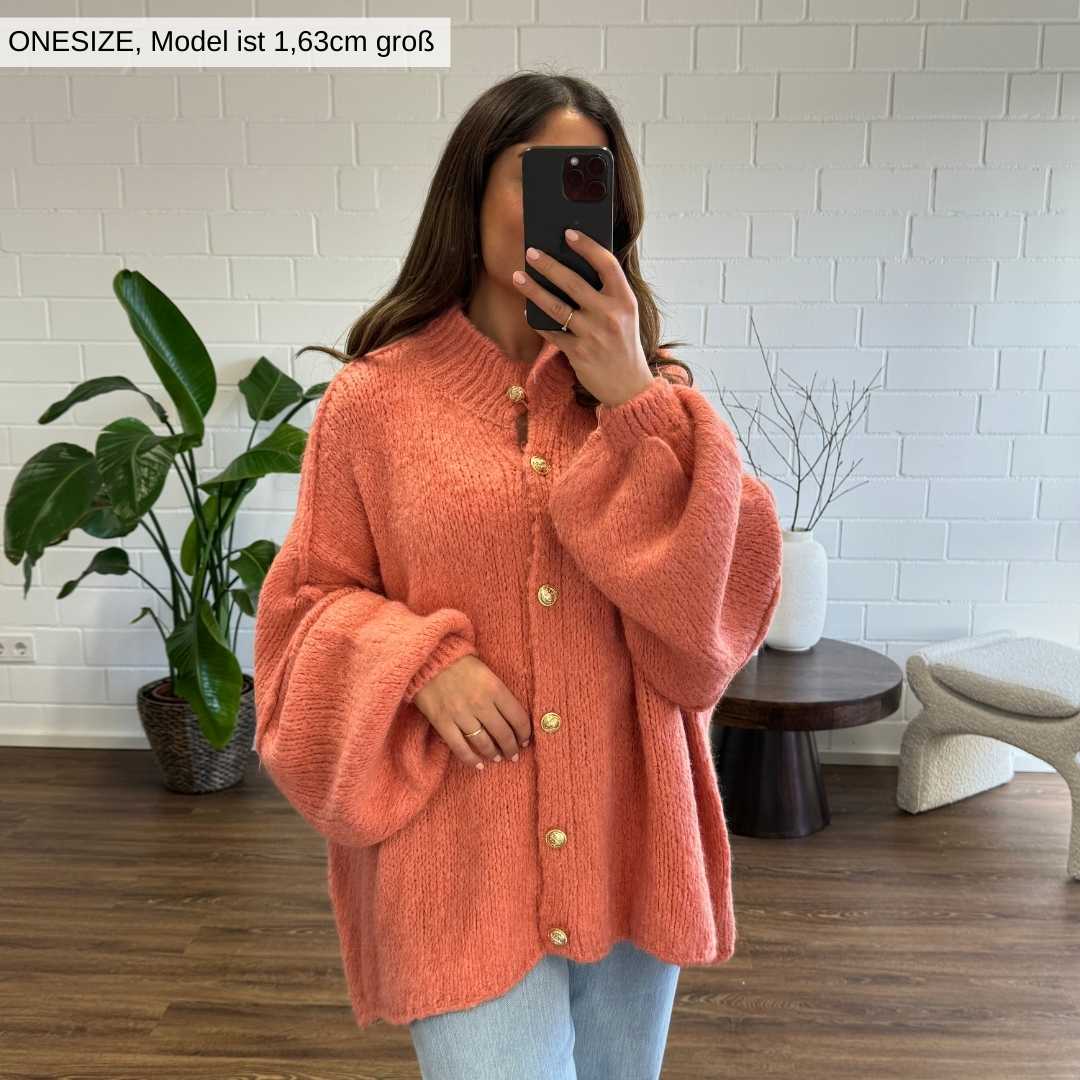 Cardigan oversize "CozyGlam"