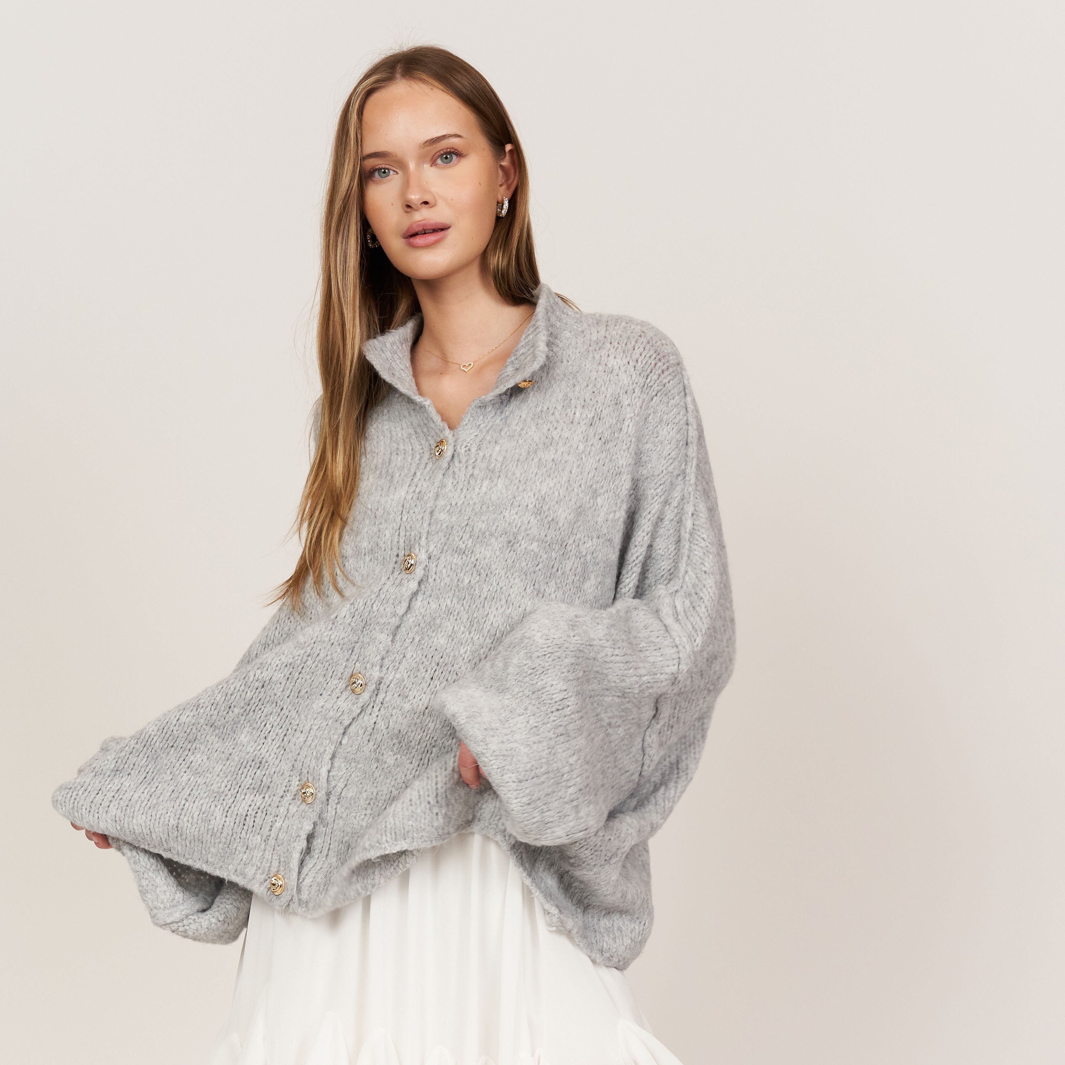 Cardigan oversize "CozyGlam"