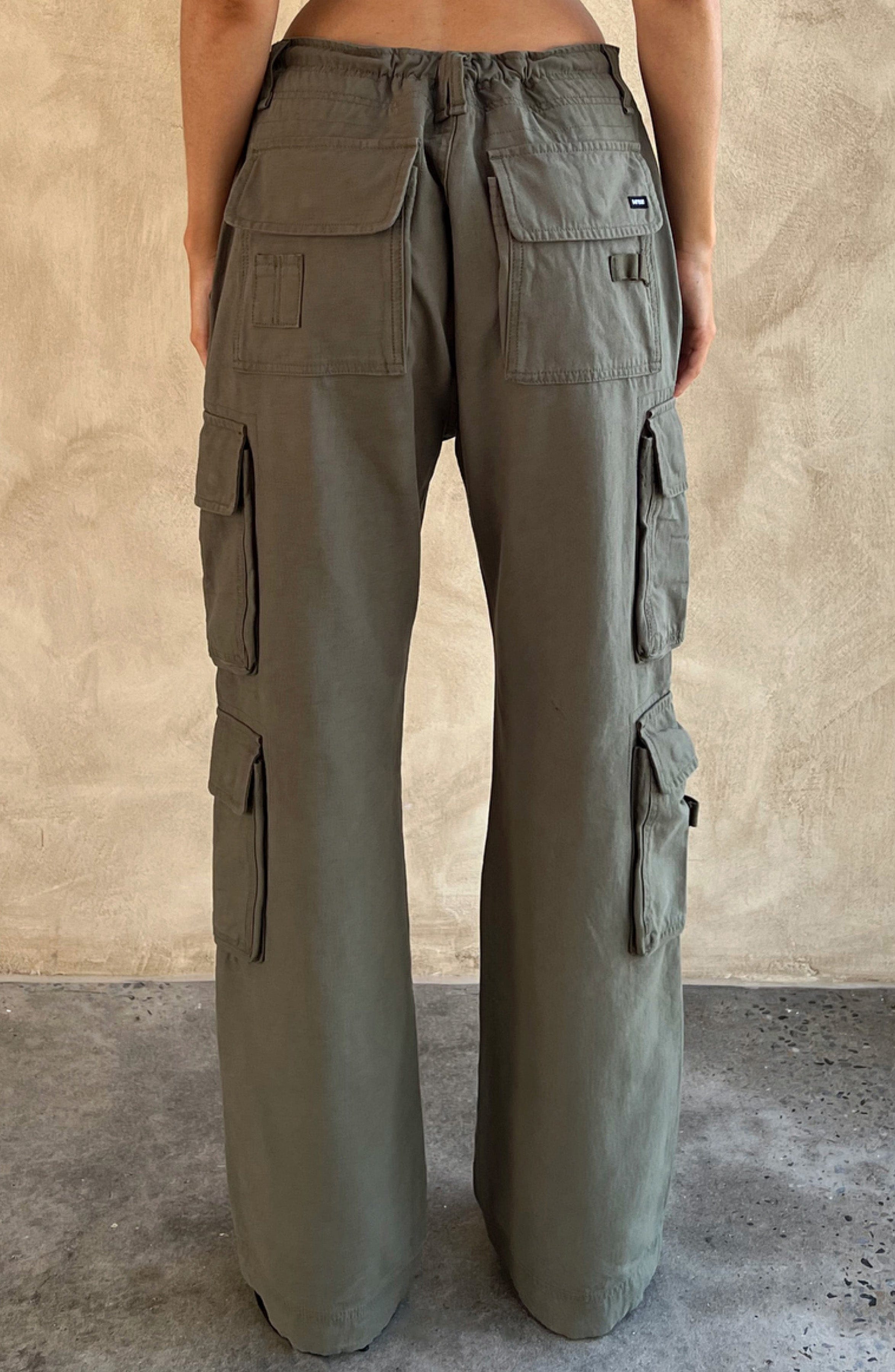 Pantalon Cargo Tinashe - Kaki