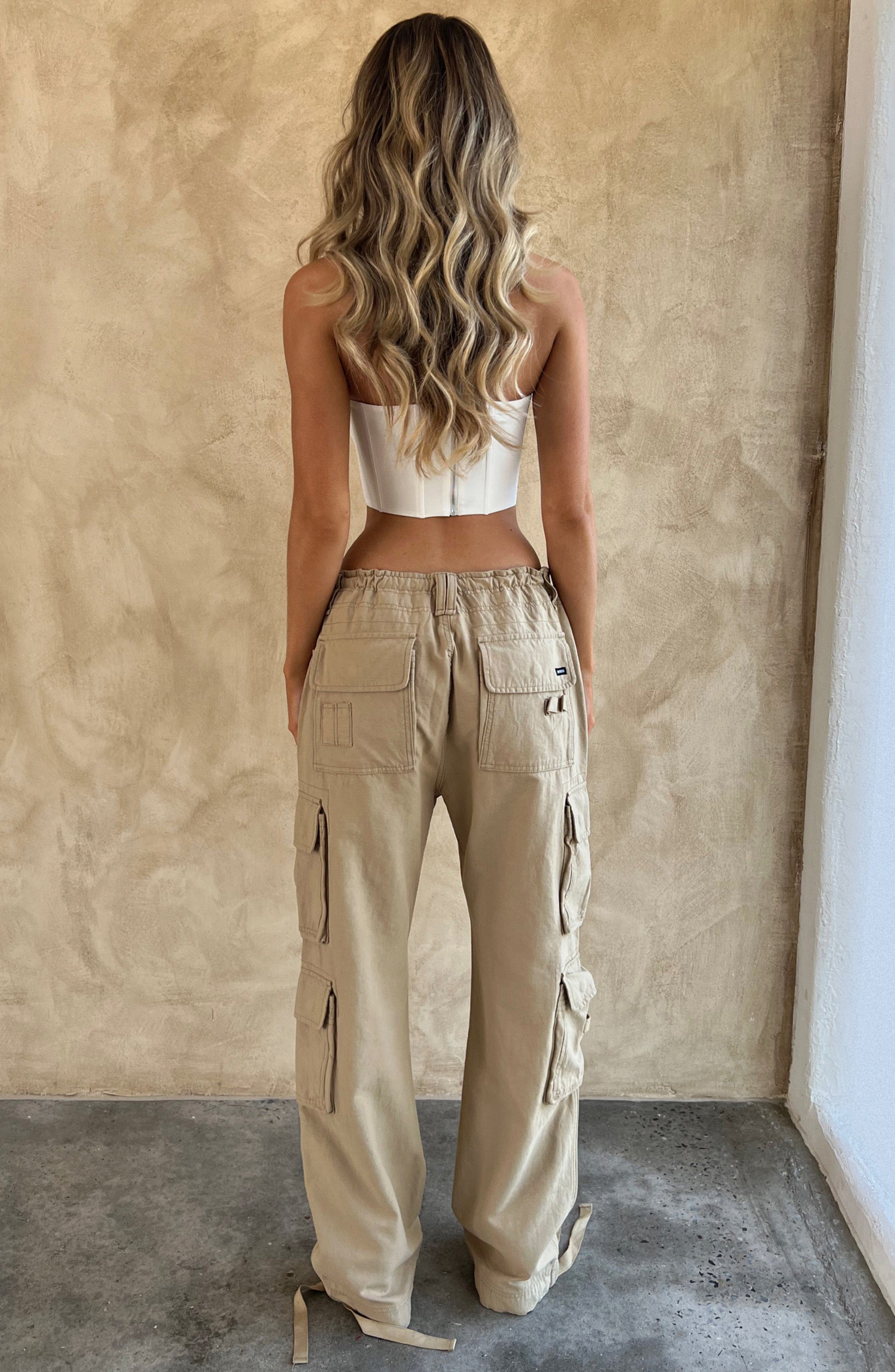 Pantalon Cargo Tinashe - Sable