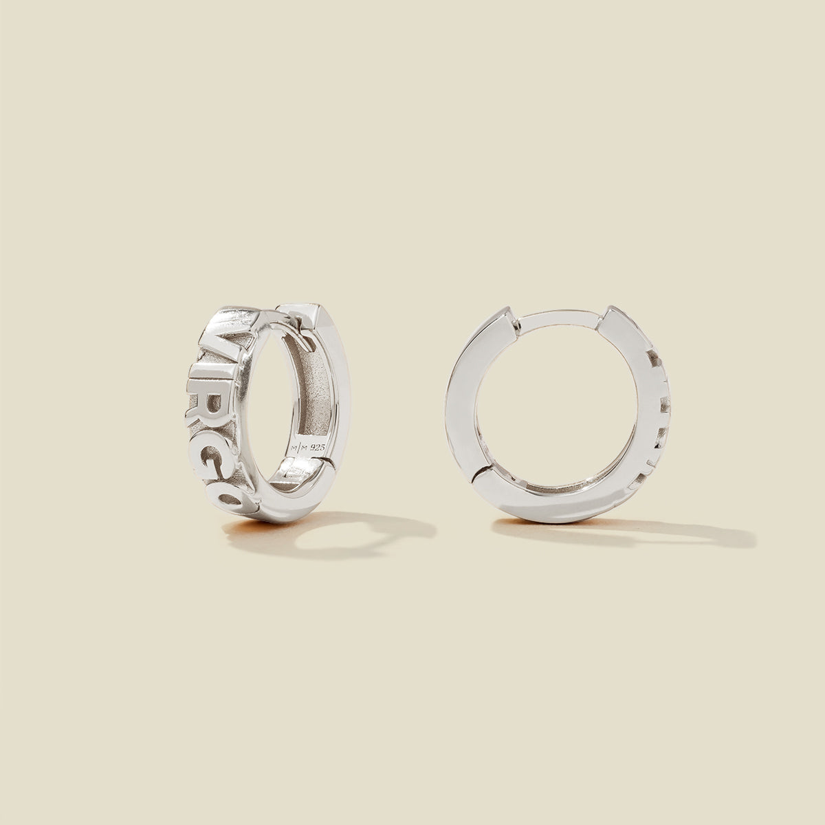 Virgin Huggie Hoop Earrings