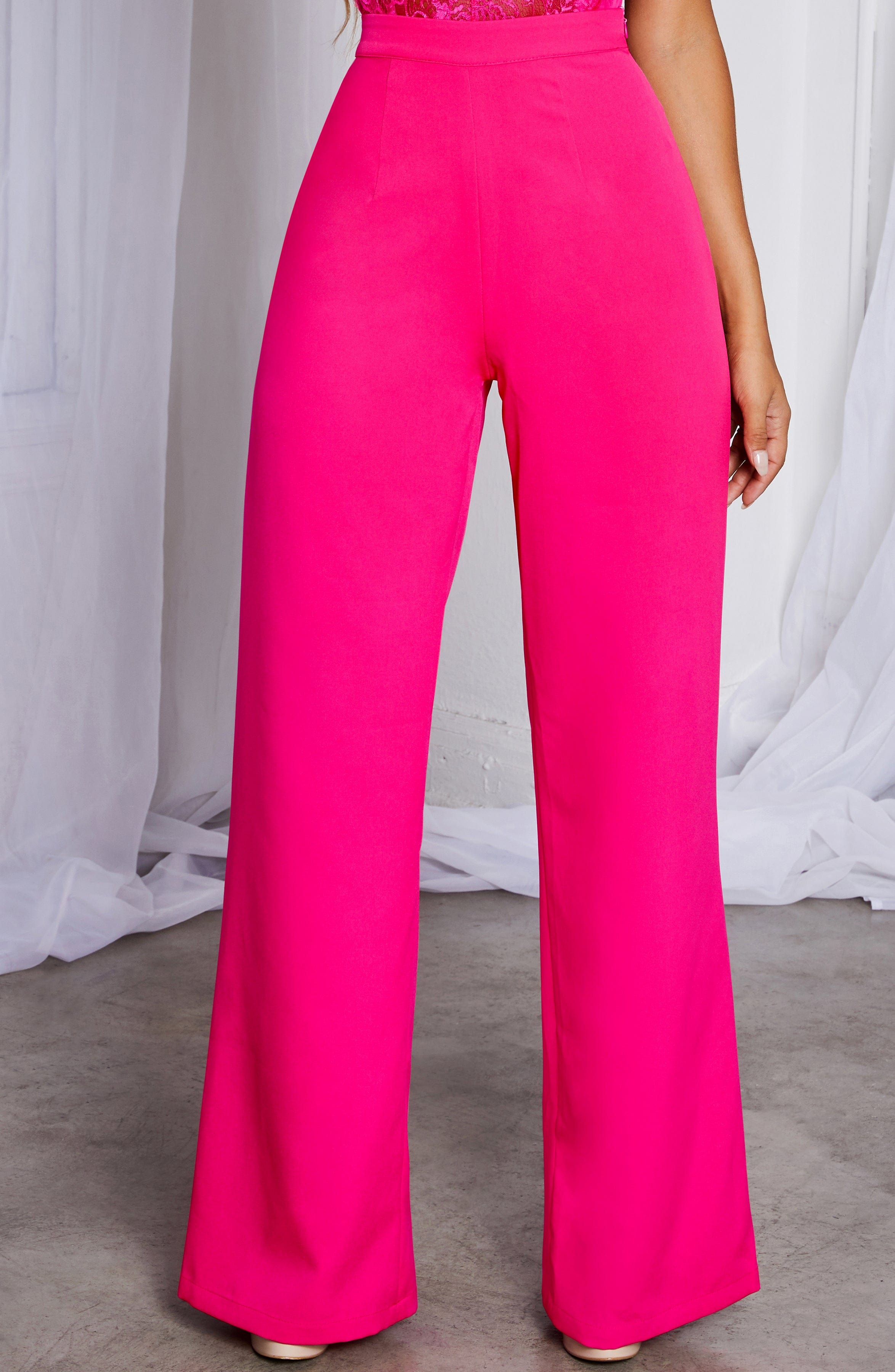 Vivian Pants - Hot Pink