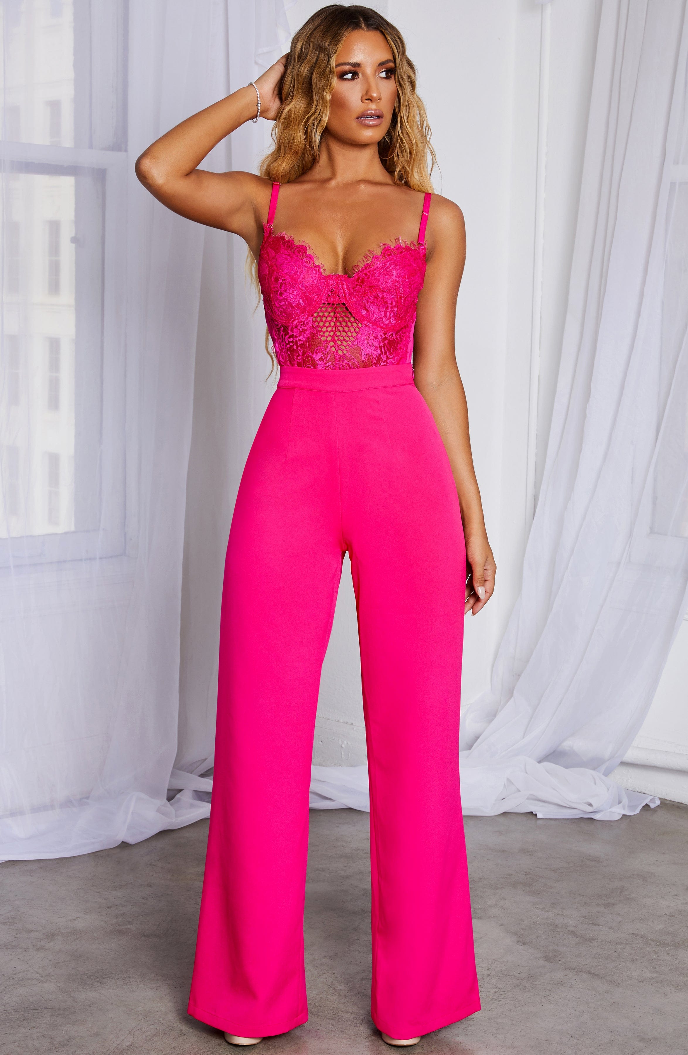 Vivian Pants - Hot Pink